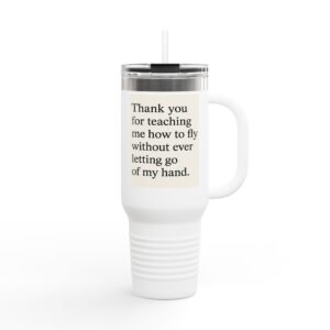 Fly with Love Tumbler - A Tribute to Mom