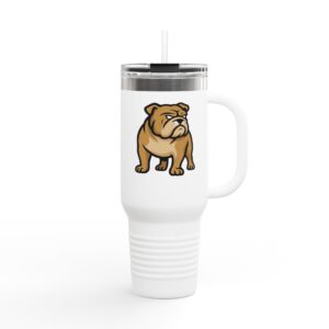 Bulldog Grit – 40oz Insulated Tumbler