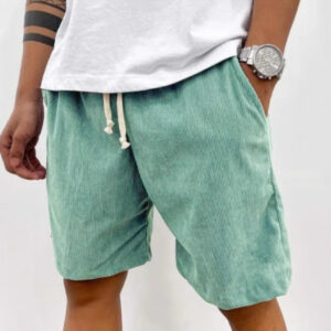 Men’s Corduroy Drawstring Shorts